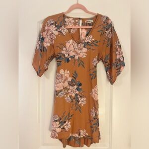Billabong Floral Mini Dress - Size XS